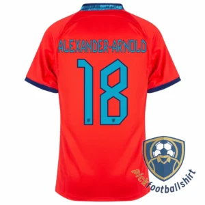 PickFootBallShirt Nike England Away Alexander Arnold 18 Shirt 2022 2023 Official Printing 2.webp