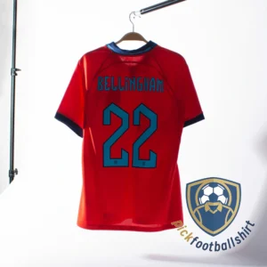 PickFootBallShirt Nike England Away Bellingham 22 Shirt 2022 2023 Official Printing 8.webp