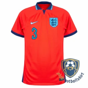 PickFootBallShirt Nike England Away Shaw 3 Shirt 2022 2023 Official Printing 3.webp
