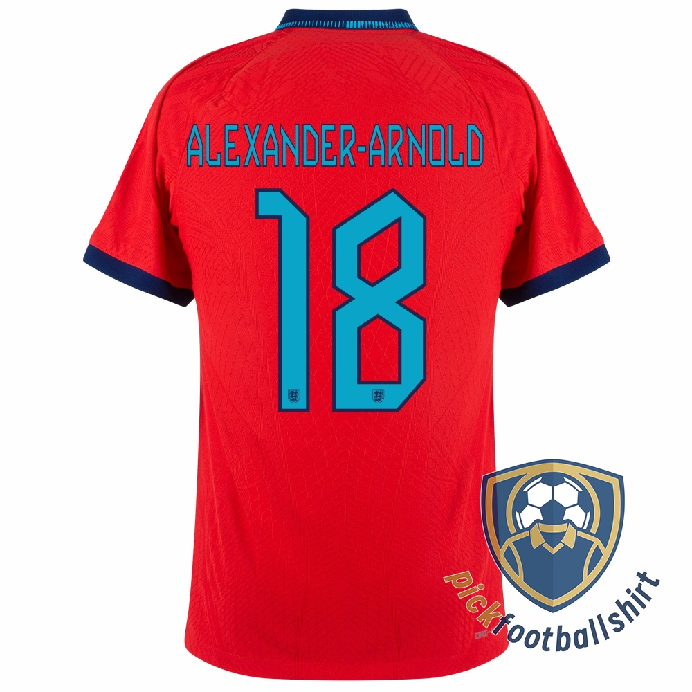 PickFootBallShirt Nike England Dri Fit ADV Match Away Alexander Arnold 18 Shirt 2022 2023 Official Printing 2.webp