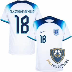 PickFootBallShirt Nike England Home Alexander Arnold 18 Shirt 2022 2023 Official Printing 1.webp
