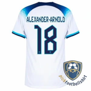 PickFootBallShirt Nike England Home Alexander Arnold 18 Shirt 2022 2023 Official Printing 2.webp