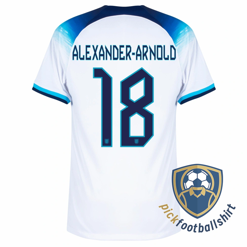 PickFootBallShirt Nike England Home Alexander Arnold 18 Shirt 2022 2023 Official Printing 2.webp
